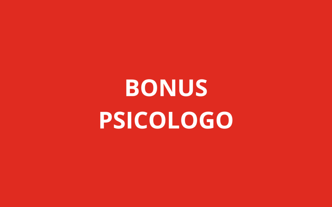 Bonus psicologo