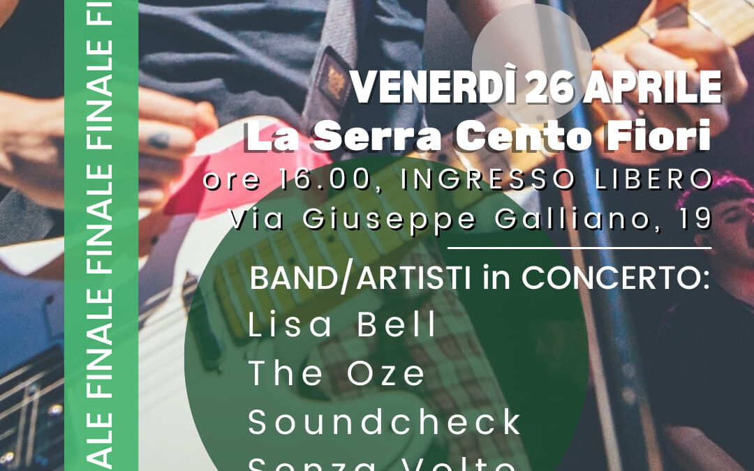 #ChiAmaLaCittà: finale del Young music contest