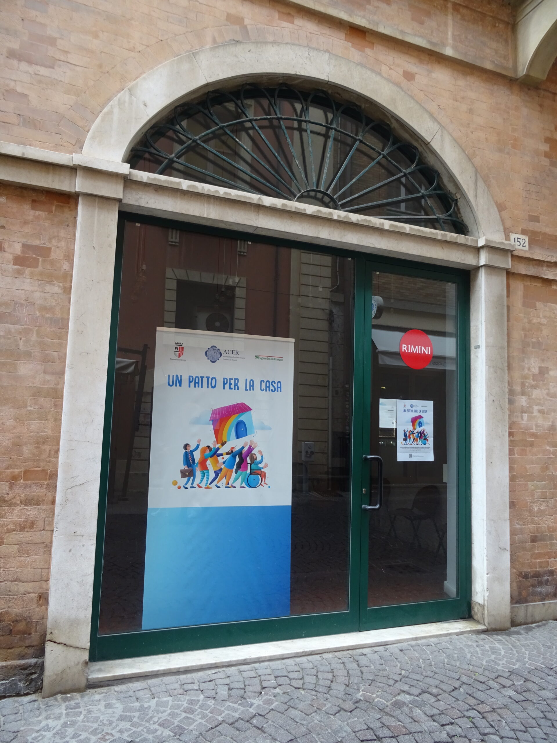 Ingresso Ufficio Un patto per la casa Comune di Rimini