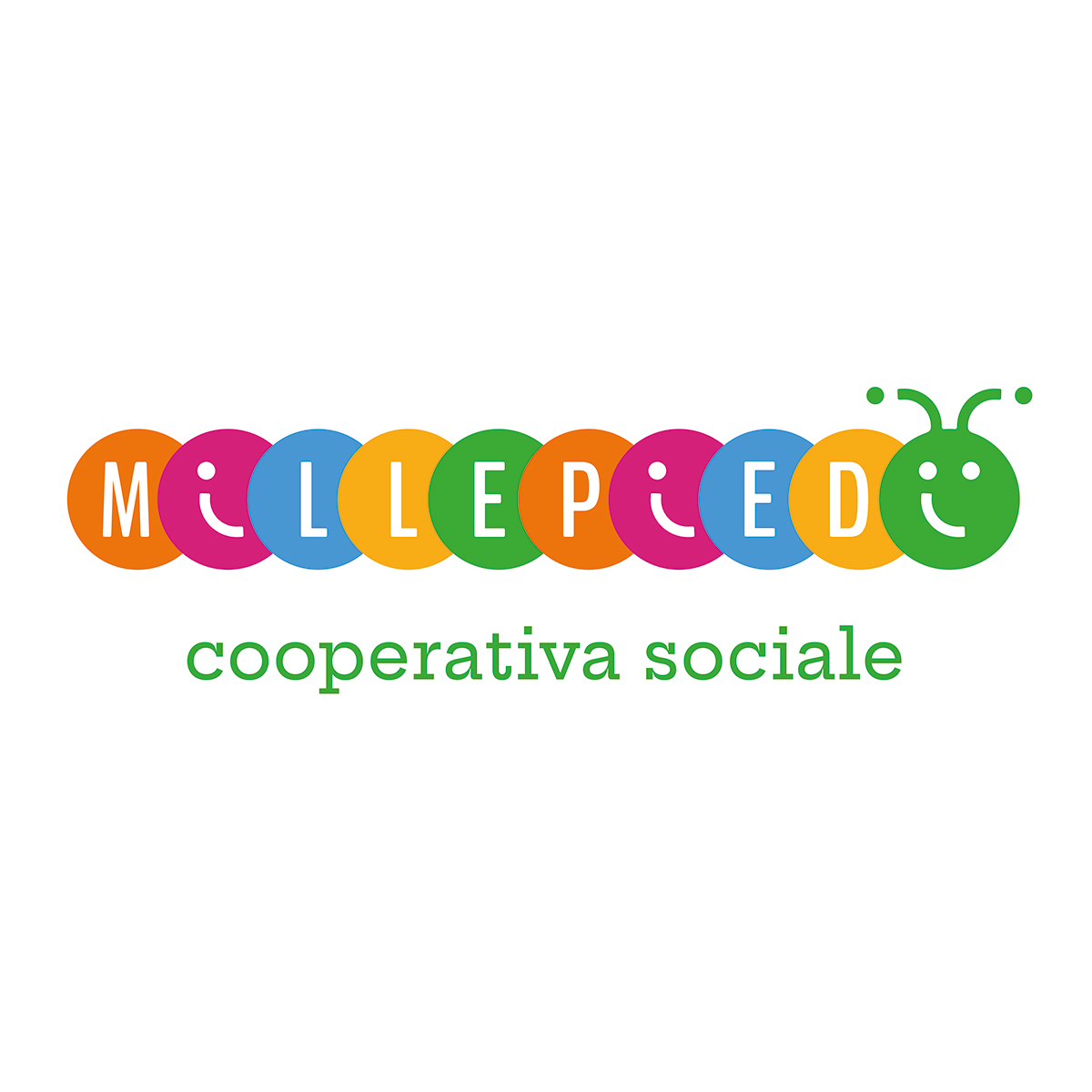Logo della coop. sociale Il Millepiedi