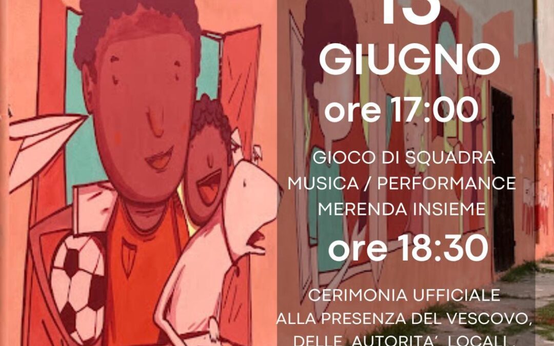 Inaugura un nuovo murales realizzato a San Vito