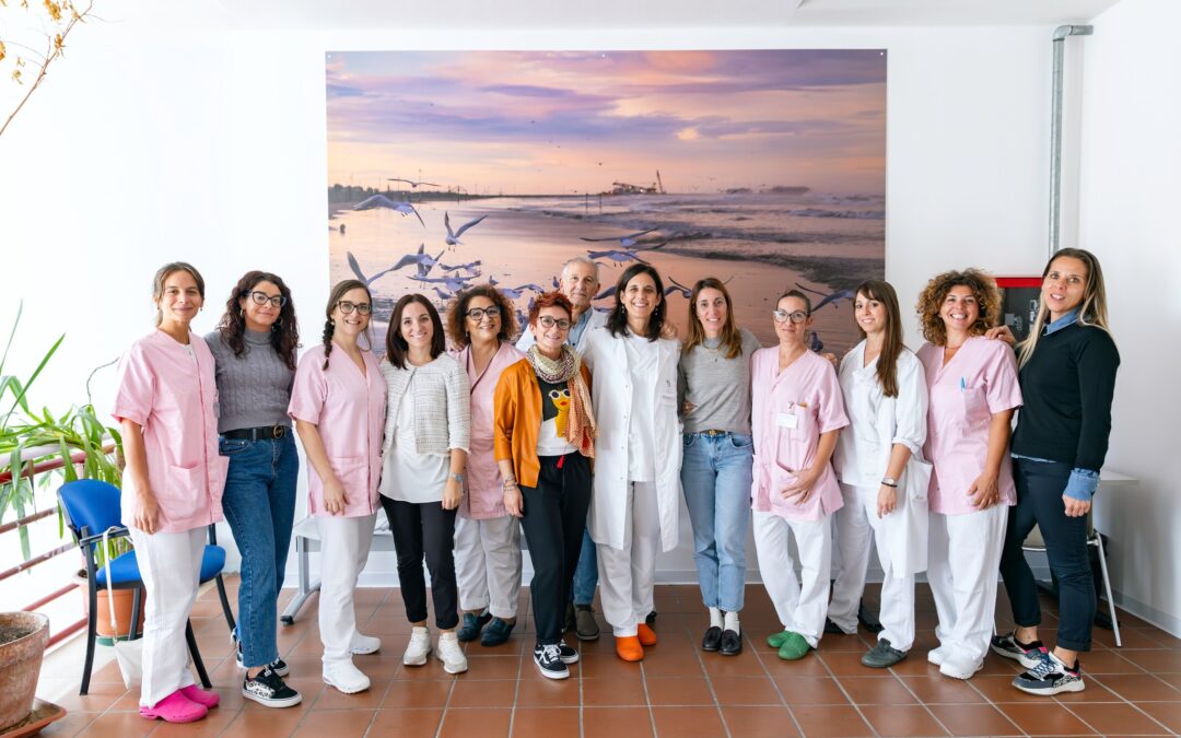 Foto di gruppo staff del COnsultorio di Santarcangelo di Romagna
