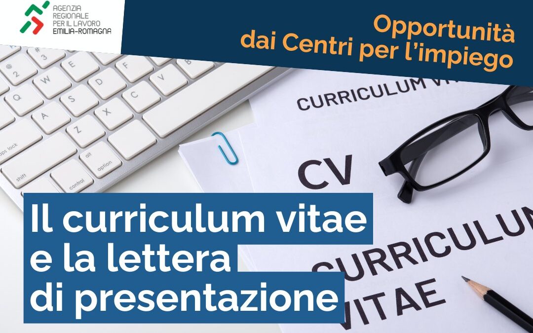 Webinar gratuto: Il curriculum vitae e la lettera di presentazione