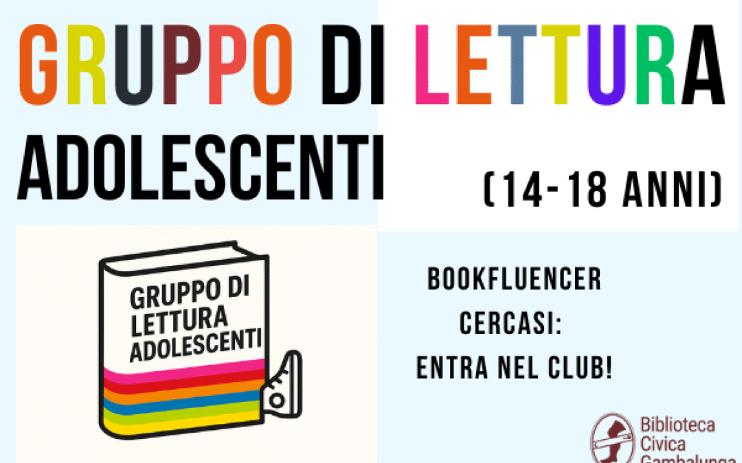 Un nuovo Gruppo di lettura per adolescenti a Rimini