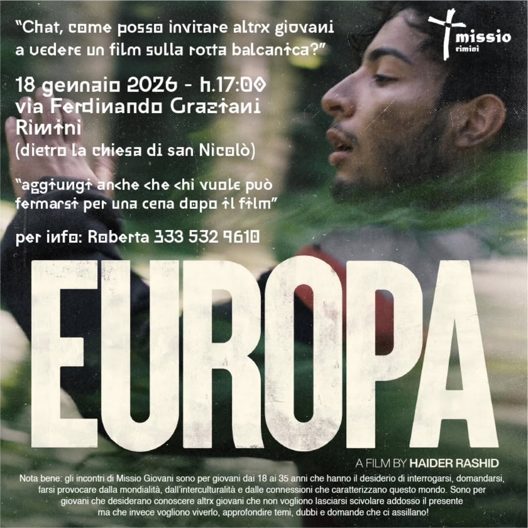 Locandina proiezione film Europa