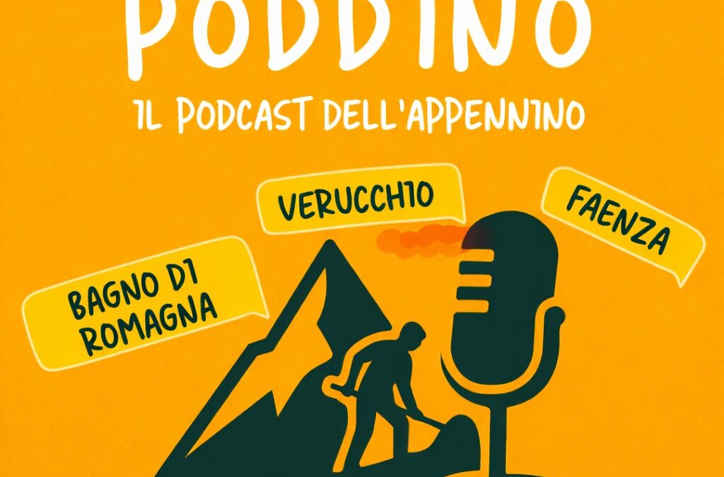 Nasce Poddino, il podcast dei giovani dell’Appennino
