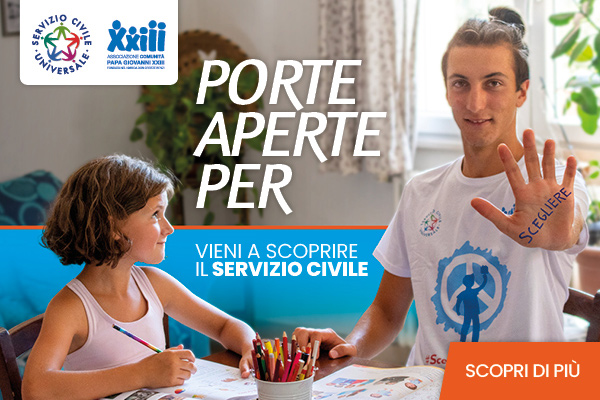 Porte aperte per… In attesa del bando di Servizio Civile, una proposta