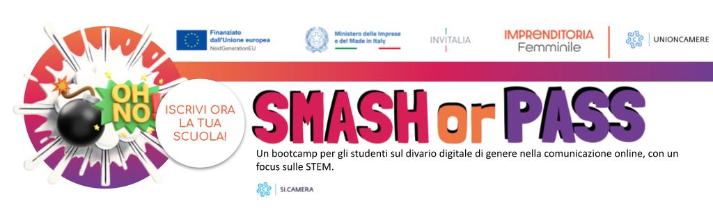 Torna “Smash or Pass”, il percorso educativo per scuole e Its Academy sul divario digitale di competenze