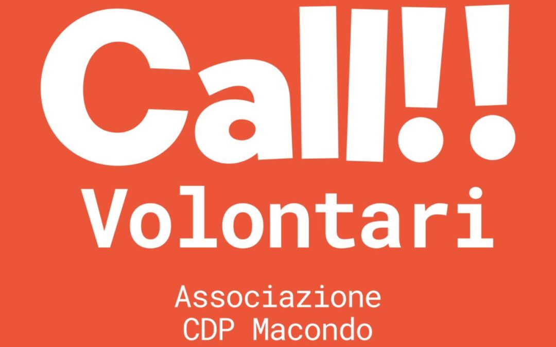 Opportunità di volontariato con Casa del Popolo Macondo: l’associazione cerca volontari e volontarie