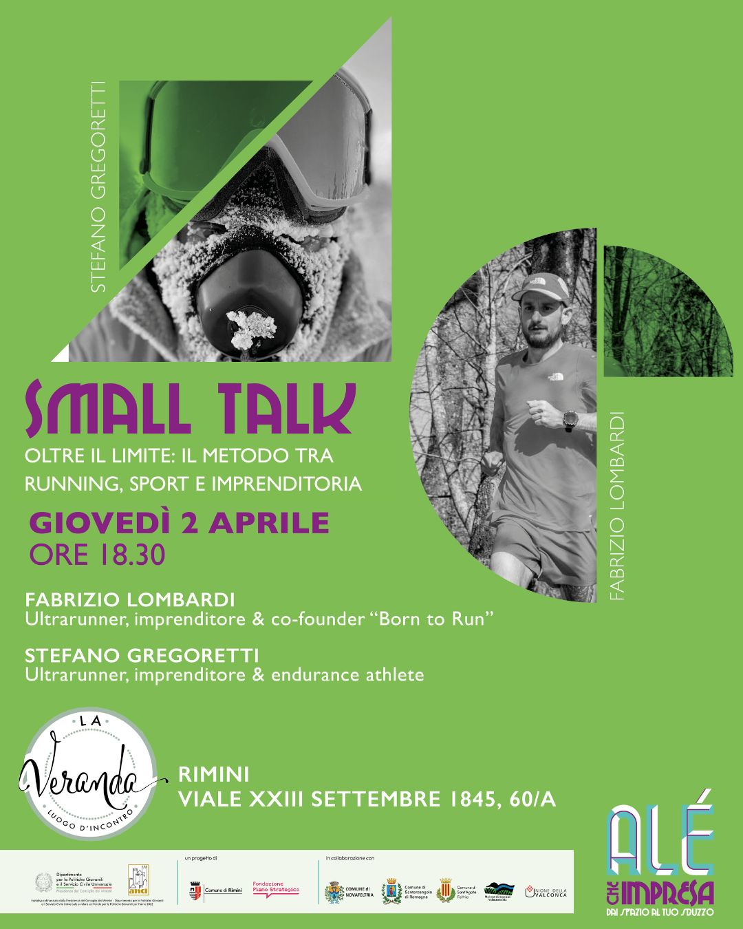 Locandina Small Talk 2 aprile
