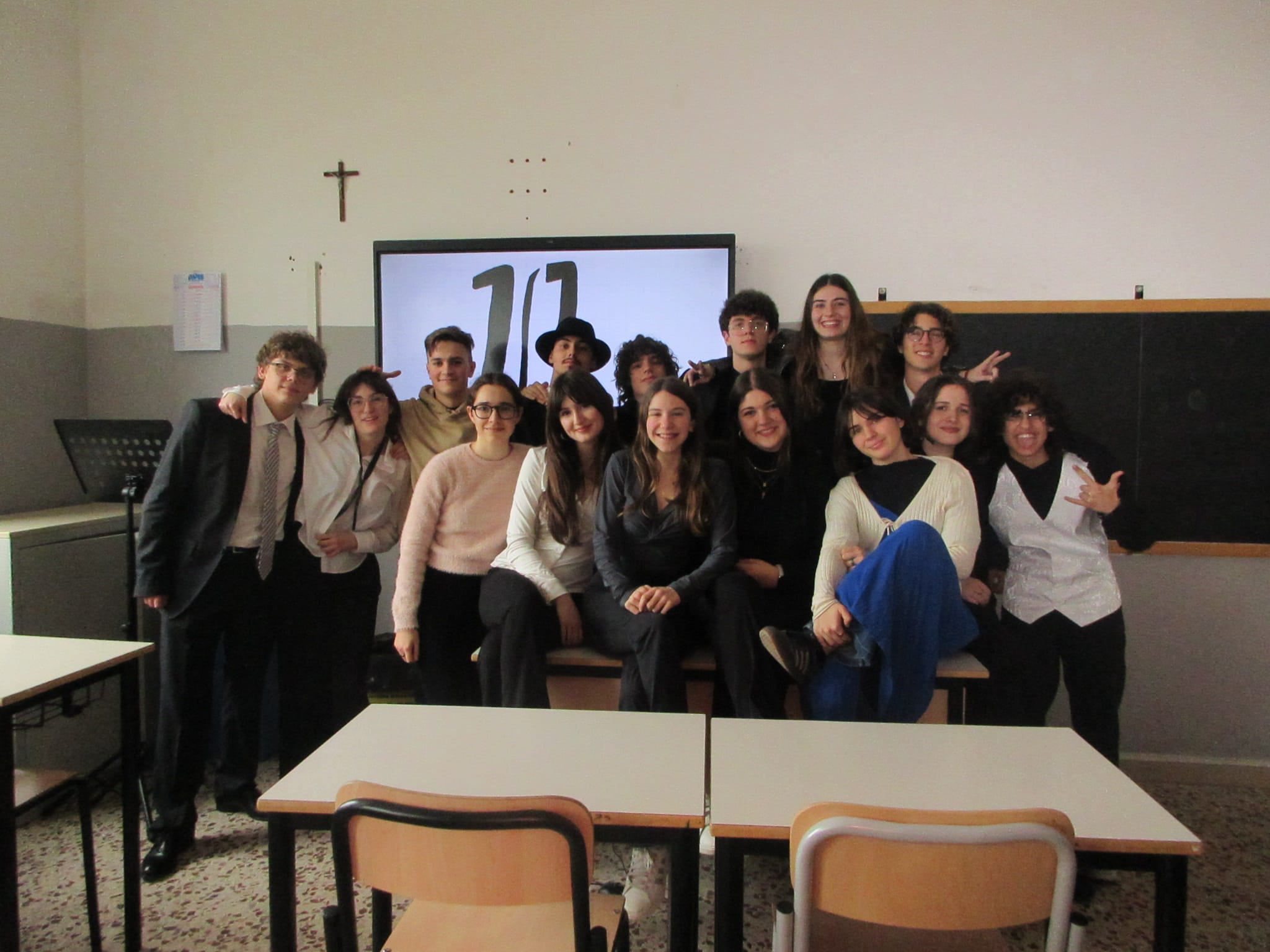Foto di gruppo della redazione di Utopia