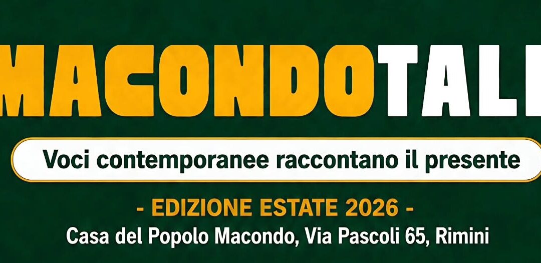 MacondoTALK a Rimini: tre incontri gratuiti per riflettere su tecnologia, società e cultura digitale