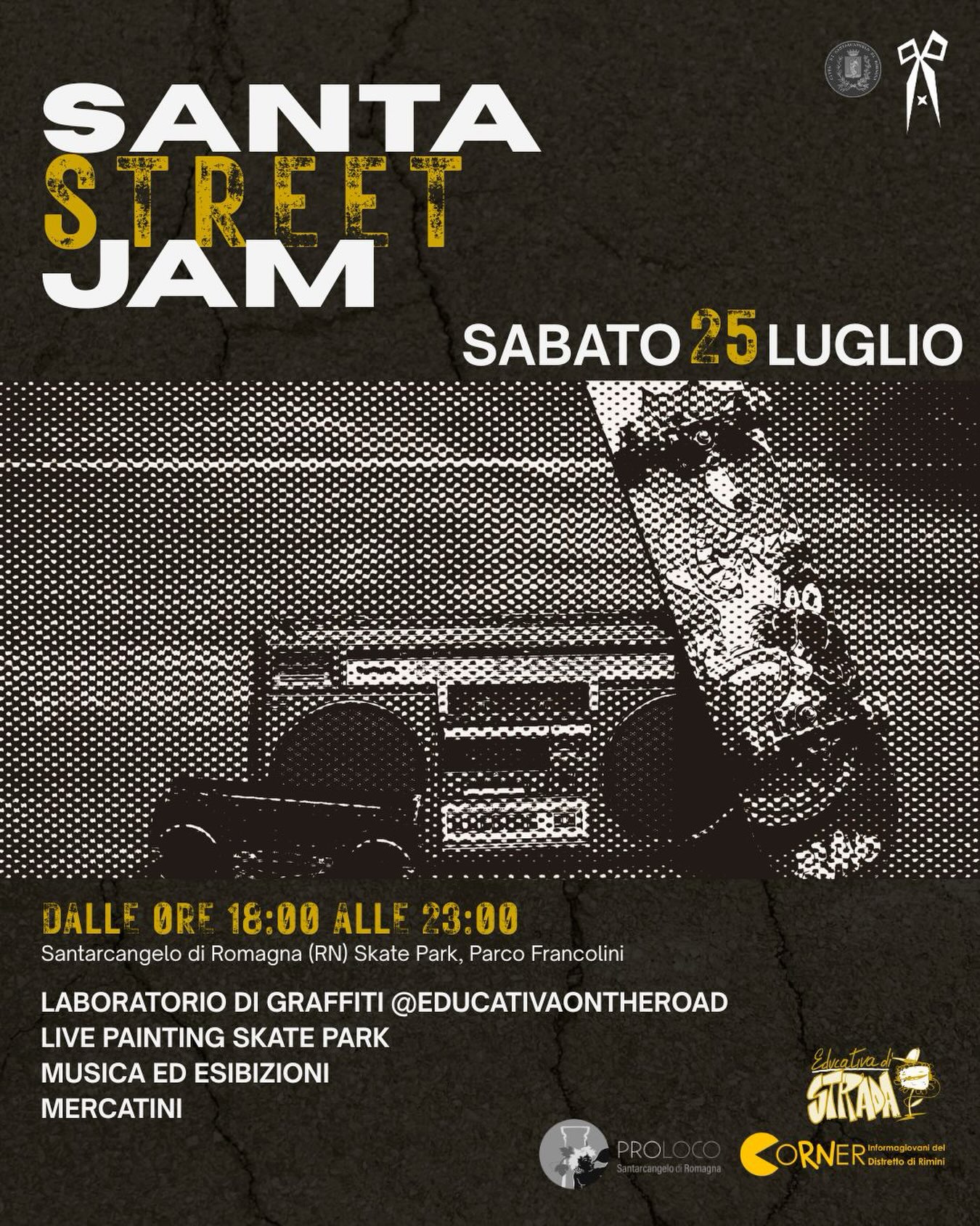 Volantino Santa Street Jam