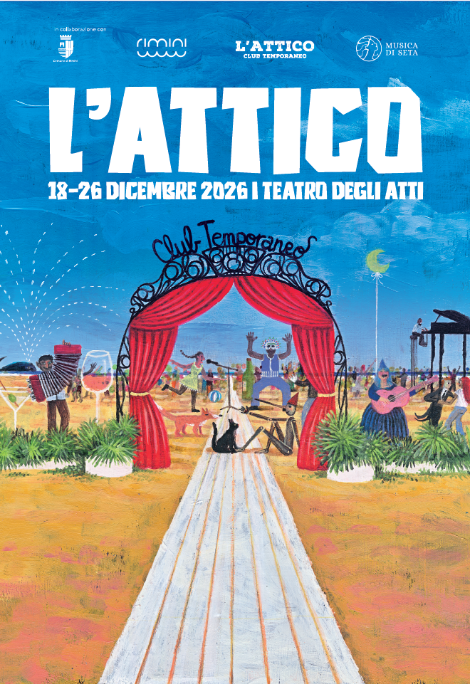 Locandina L'Attico 2026 by Juta